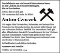 Anzeige
