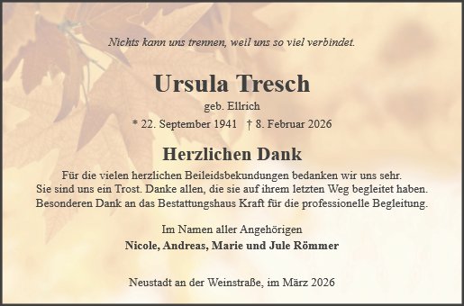 Ursula Tresch