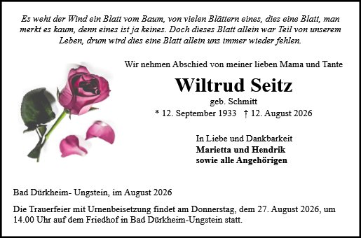 Wiltrud Seitz