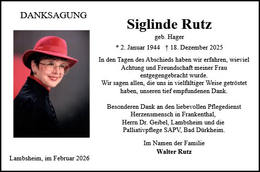 Siglinde Rutz