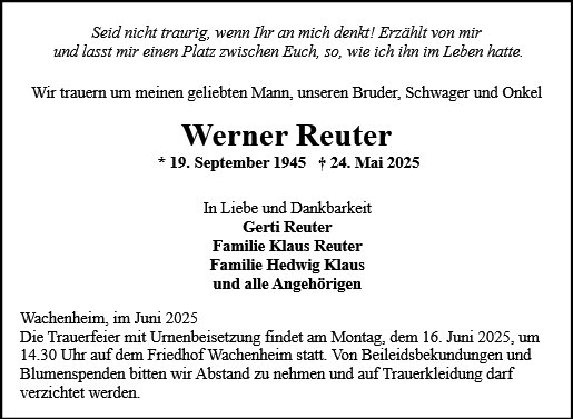 Werner Reuter