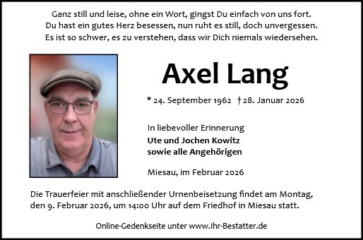 Axel Lang