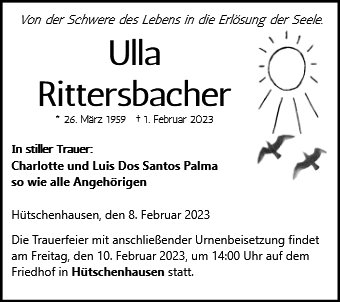 Ulla Rittersbacher