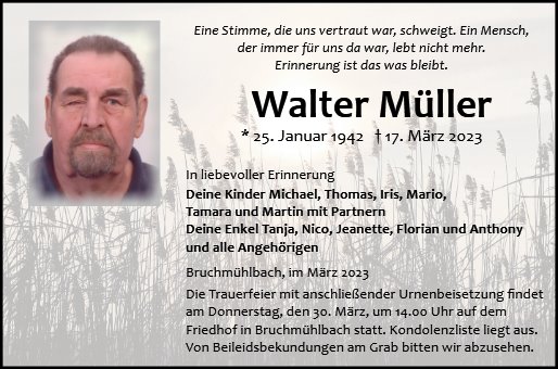 Walter Müller