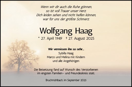 Wolfgang Haag