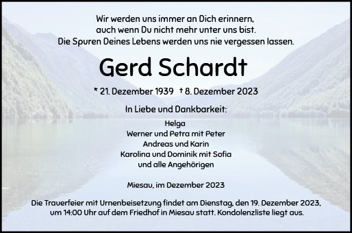 Schardt Gerd