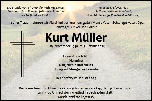 Kurt Müller