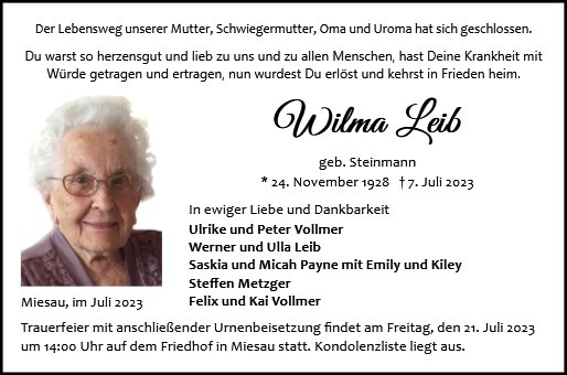 Wilma Leib