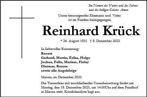 Reinhard Krück