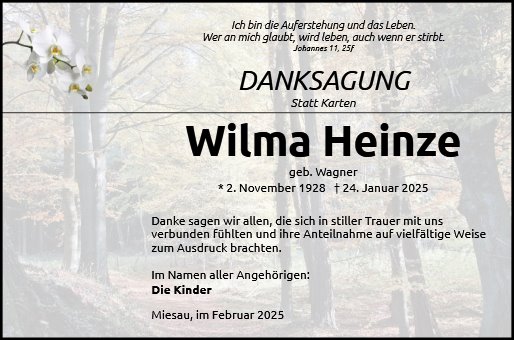 Wilma Heinze