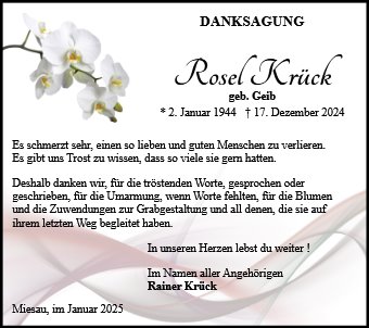 Rosel Krück