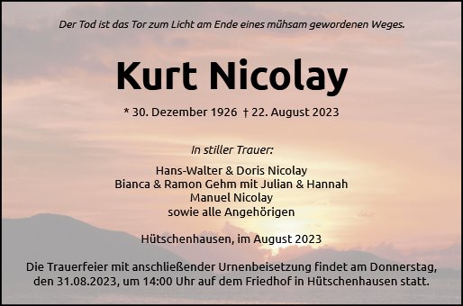Kurt Nicolay