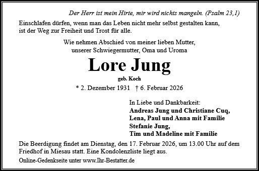 Lore Jung