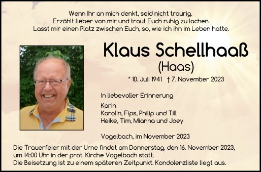 Klaus Schellhaaß