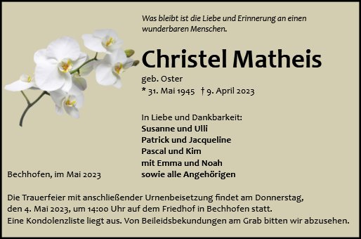 Christel Matheis