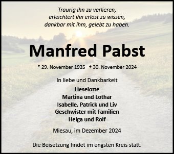 Manfred Pabst