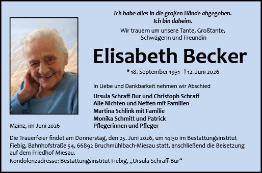 Elisabeth Becker