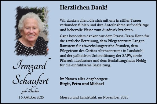 Irmgard Schaufert