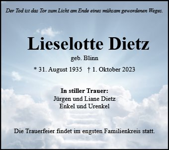 Lieselotte Dietz