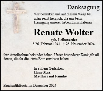 Renate Wolter