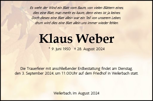 Klaus Weber