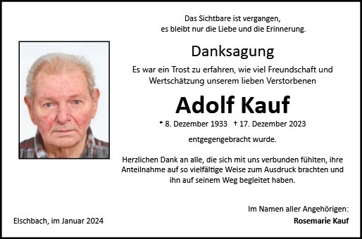 Adolf Kauf