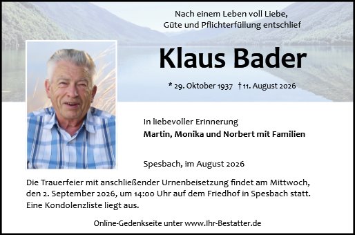 Klaus Bader