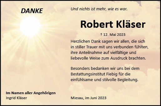 Robert Heinz Kläser