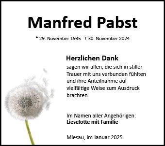 Manfred Pabst