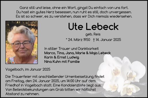 Ute Lebeck 