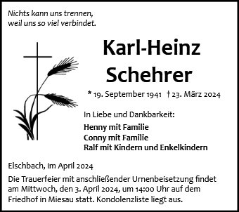 Schehrer Karl-Heinz