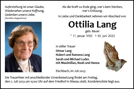 Ottilia Lang