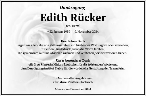 Edith Rücker 