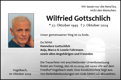 Wilfried Gottschlich 