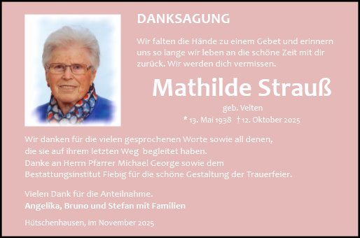 Mathilde Strauß