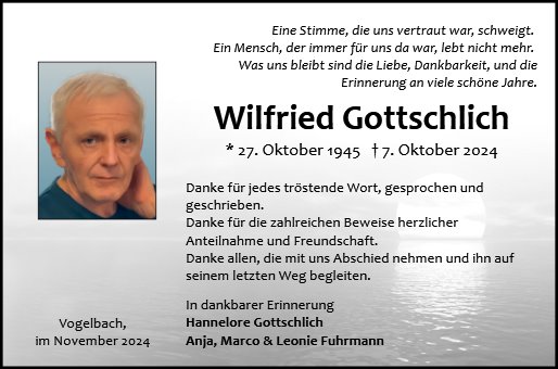 Wilfried Gottschlich 