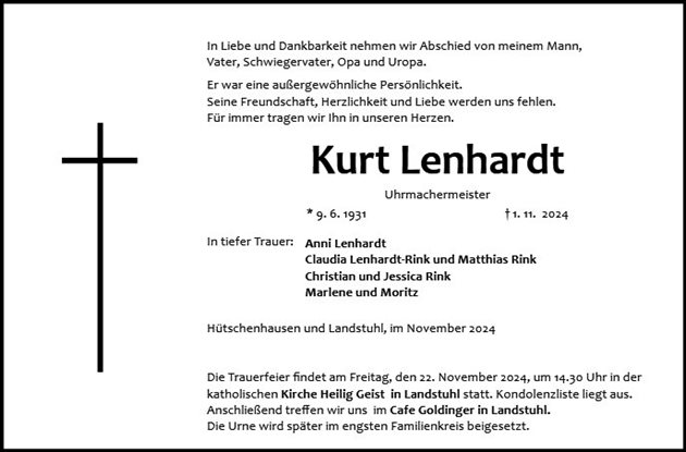 Kurt Lenhardt