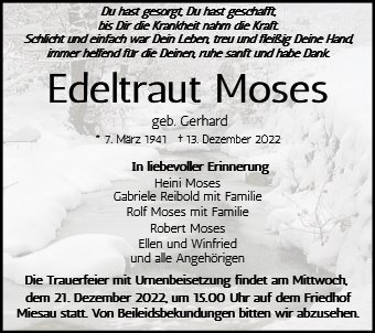 Edeltraut Moses