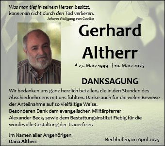 Gerhard Altherr