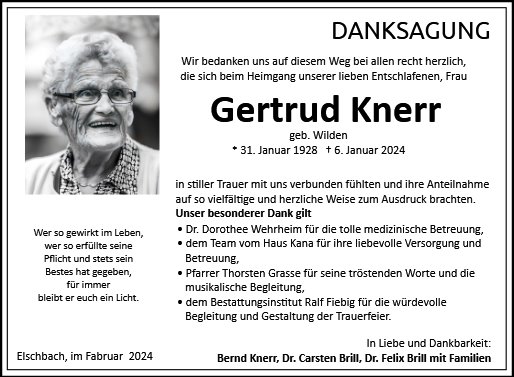 Gertrud Knerr