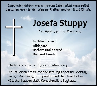 Josefa Stuppy