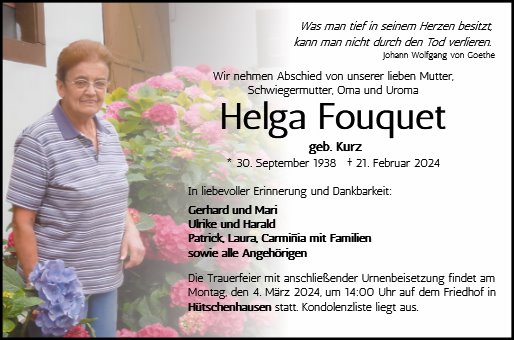 Helga Fouquet