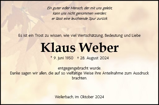 Klaus Weber