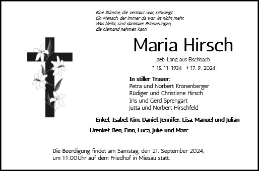 Maria Hirsch