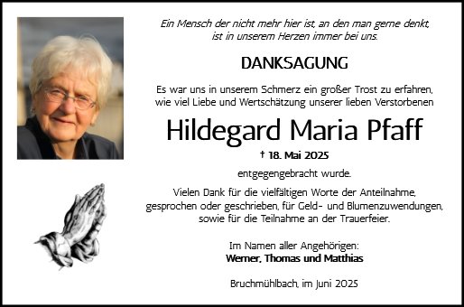 Hildegard Maria Pfaff