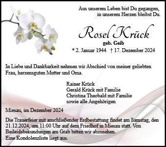 Rosel Krück