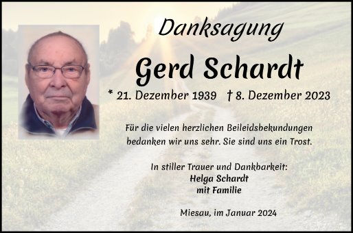 Schardt Gerd