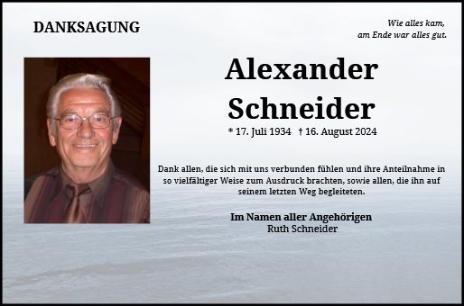 Alexander Schneider