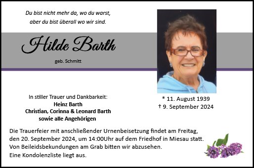 Hilde Barth