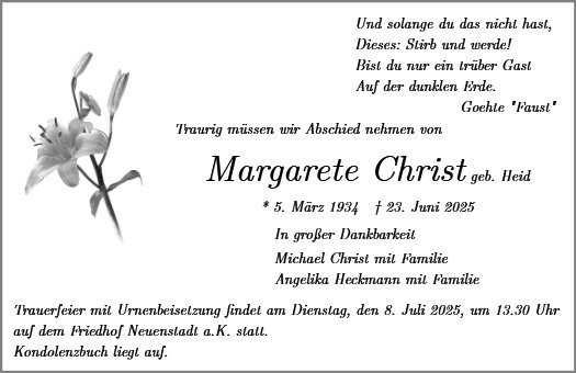 Margarete Christ